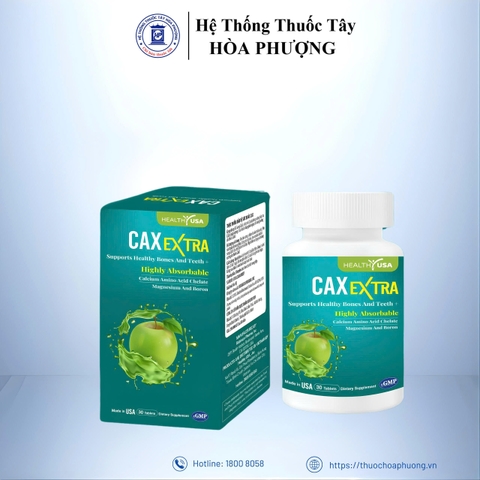 CAXEXTRA Supports Healthy Bones And Teeth+ Healthy USA (30 Viên)