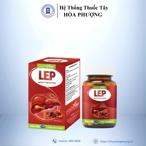 LEP Healthy Liver Support – Hỗ Trợ Mát Gan (Hộp 30 viên)