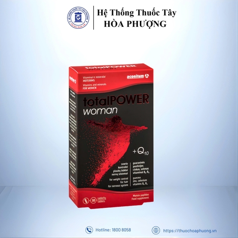Total Power Women – Vitamin tổng hợp dành cho nữ (Hộp 30 viên)