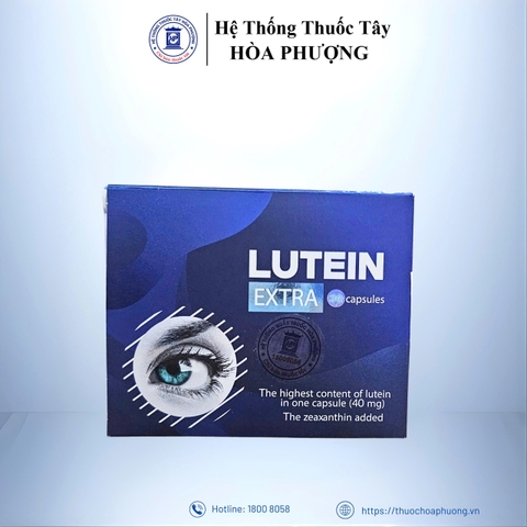Viên Uống Lutein Extra 40mg Cho Đôi Mắt Sáng Khỏe - Hộp 30 viên