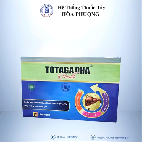 TOTAGADHA HEALTH PHYTO - Hộp 6 vỉ x 10 viên nang mềm