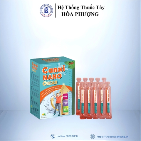 CANXI NANO OSCAR - Hộp 20 ống x 10ml