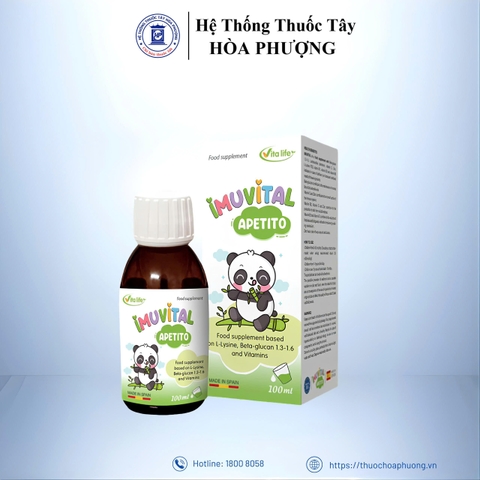 Imuvital Apetito (Hộp 1 chai 100ml)