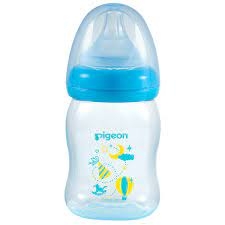 Bình sữa SOFTOUCH PP PLUS họa tiết 0+ 160ml