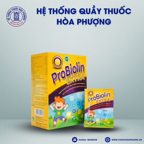 PROBIOLIN EXTRA - TIÊU HÓA NHANH, HẤP THỤ TỐT, TĂNG CƯỜNG MIỄN DỊCH
