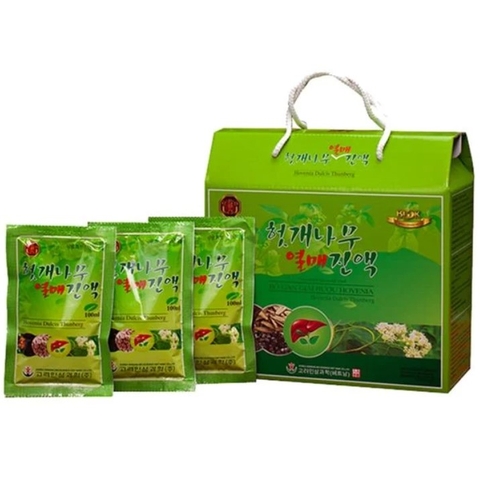 Nước uống bổ gan Hovenia hộp 15 túi* 100ml