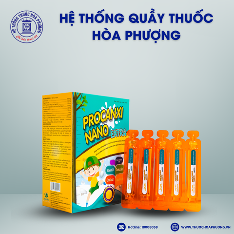 PROCANXI NANO EXTRA - PHÁT TRIỂN CHIỀU CAO TĂNG CƯỜNG HỆ MIỄN DỊCH