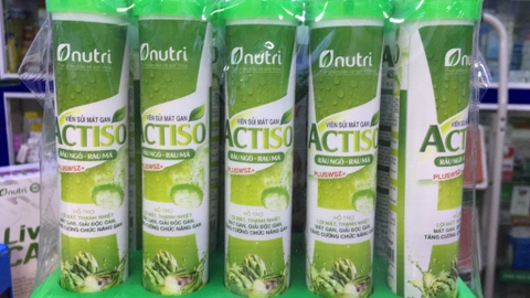 Viên Sủi Nutrivita 4g Vị Actiso