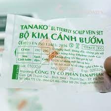 Bộ kim cánh bướm TANAKO trẻ em