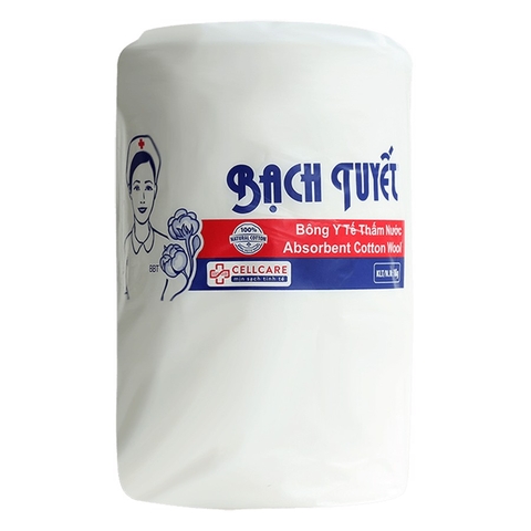 Bông y tế thấm nước Bạch Tuyết 1Kg