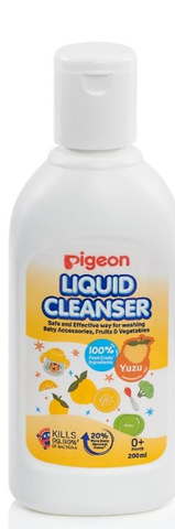 Nước rửa bình sữa Pigeon hương YuZu