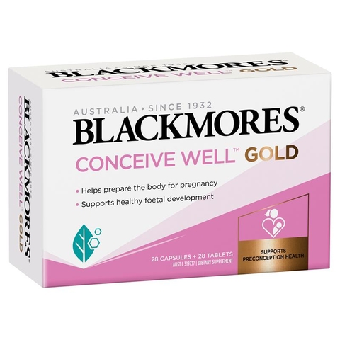 BLACKMORES CONCEIVE WELL GOLD TĂNG THỤ THAI ÚC