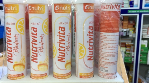 Viên Sủi Nutrivita 4g Vị Cam