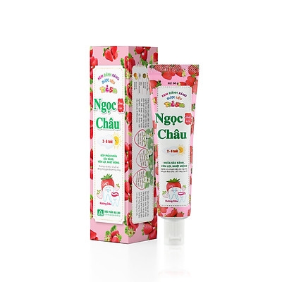 KEM ĐÁNH RĂNG TRẺ EM NGỌC CHÂU HƯƠNG DÂU