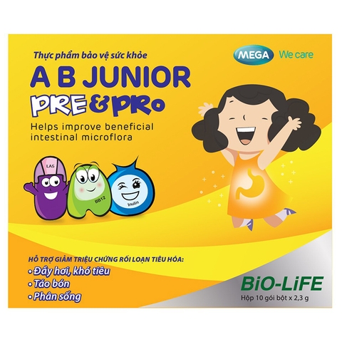 AB JUNIOR PRE&PRO (hộp 10 gói)