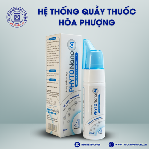 Dung dịch xịt mũi Phyto Nano Ag