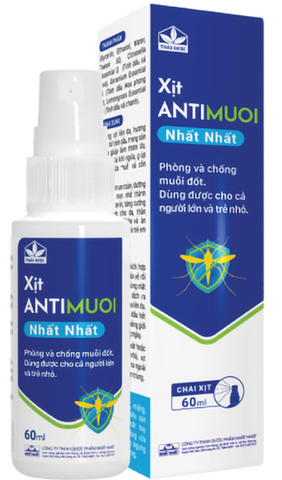 Xịt muỗi ANTIMUOI Nhất Nhất 60ml