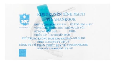 Kim truyền tĩnh mạch VINAHANKOOK