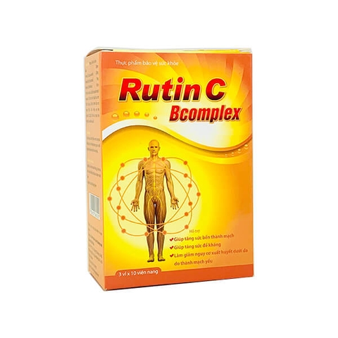 Rutin C B- Complex hộp 3 vỉ* 10 viên