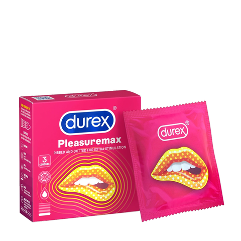 BCS Durex Pleasuremax hộp 3 cái