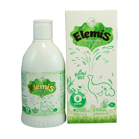 ELEMIS 200ML NƯỚC TẮM GỘI THẢO DƯỢC