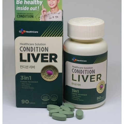 Condition Liver – Hỗ Trợ Mát Gan & Bảo Vệ Gan (Hộp 90 Viên)