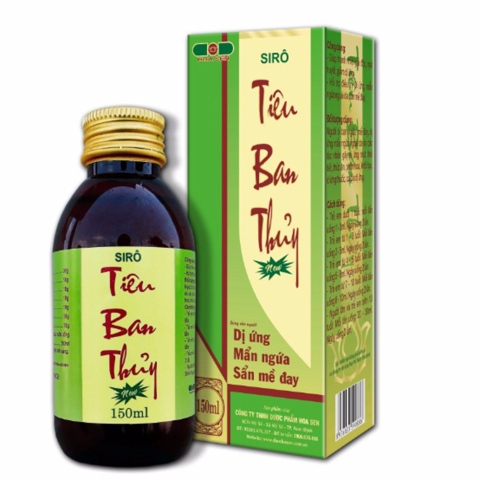 Siro Tiêu Ban Thủy