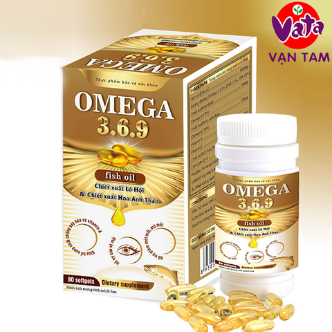 Omega 3.6.9 lọ 80 viên Vạn Tam