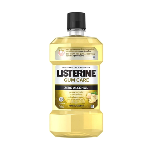 Nước súc miệng Listerine Gum Care 750ml