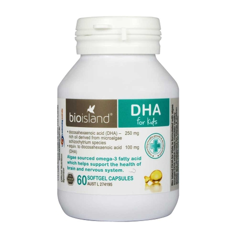 BIOISLAND DHA FOR KIDS 60 VIÊN
