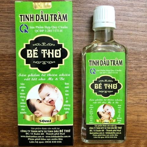 Tinh dầu Tràm Bé Thơ 50ml