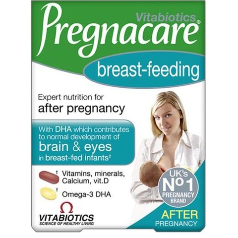 PREGNACARE BREAST FEEDING - BỔ BẦU, SAU SINH ÚC 28 ngày