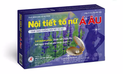 NỘI TIẾT TỐ NỮ Á ÂU-hộp 20 viên