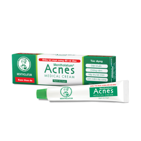 Kem điều trị mụn sưng đỏ và đau Acnes 18g