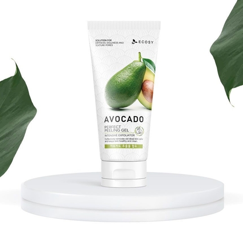 Gel tẩy tế bào chết chiết xuất từ Bơ ECOSY 100ml