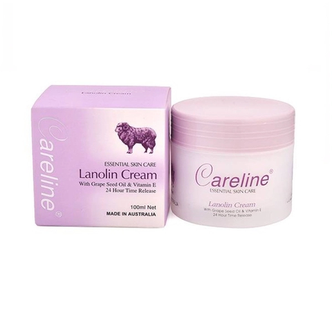 Careline Lanolin Cream - Kem dưỡng da mỡ cừu