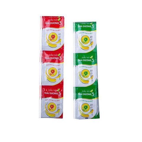 Dầu xả Thái Dương 3 đỏ hương hoa gói 5ml