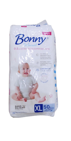 Bỉm Bonny quần XL 50 miếng, 13-17kg