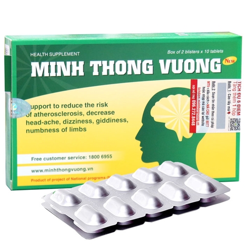 MINH THÔNG VƯƠNG NEW hộp 20 viên