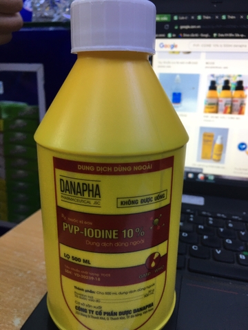 PVP- IODINE 10% lọ 500ml