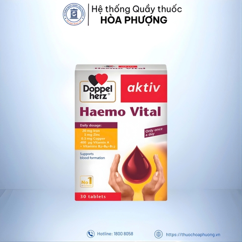 Haemo Vital Doppel herz hộp 30 viên