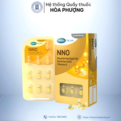 Serum ban đêm NNO Mega hộp 30 viên