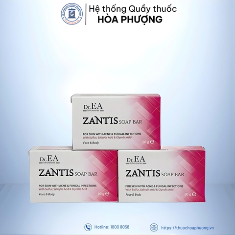 Zantis xà bông tắm cho da mụn, da dầu