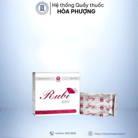 RUBI GSV hộp 12 vỉ* 5 viên
