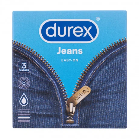 BCS Durex hộp 3 chiếc Jeans
