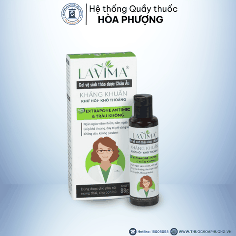Dung dịch vệ sinh gel Lavima 80g
