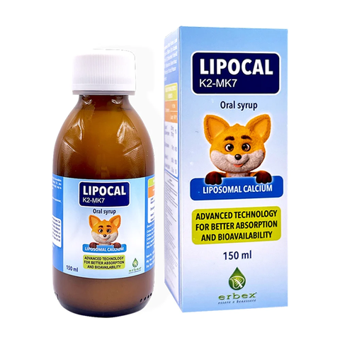Lipocal K2-MK7 - Hỗ trợ phát triển xương và răng cho bé