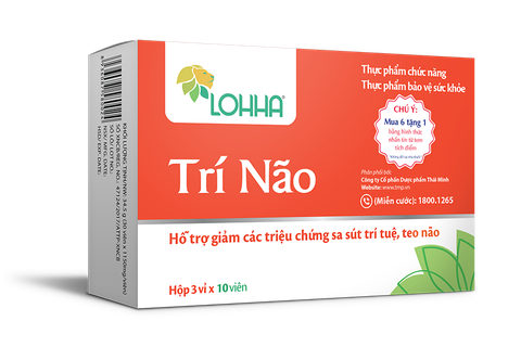 Viên uống Lohha Trí Não hộp 30 viên