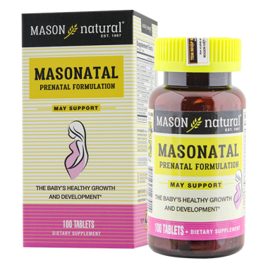 MASONATAL PRENATAL FORMULATION - VITAMIN TỔNG HỢP CHO PHỤ NỮ MANG THAI, CHO CON BÚ