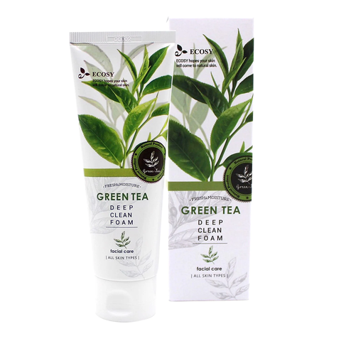 Tẩy da chết ECOSY chiết xuất trà xanh 180ml